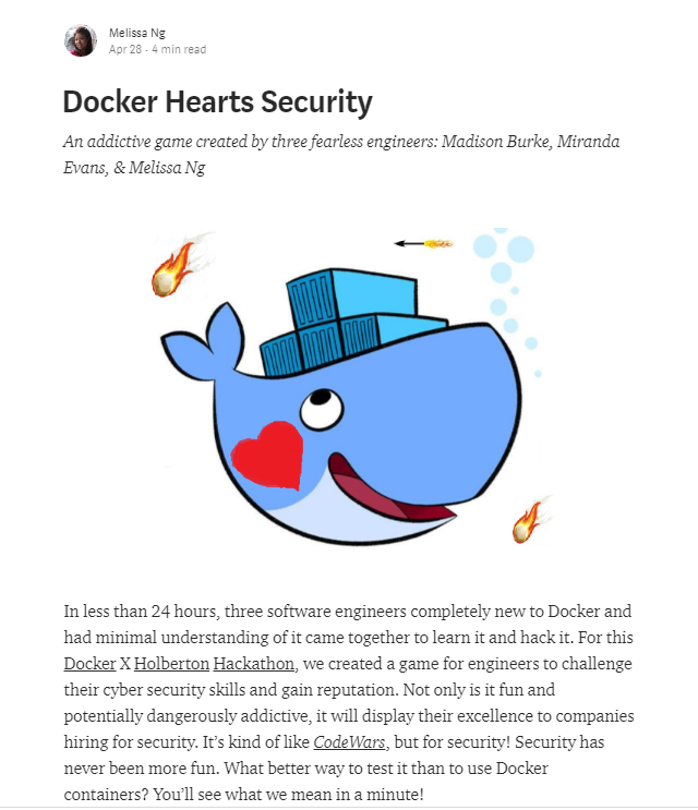 Docker Heart Security
